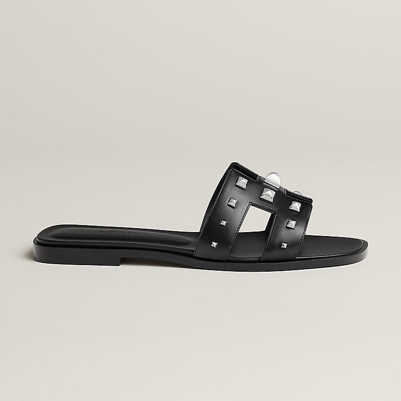 Oran sandal - Black | Hermès Canada